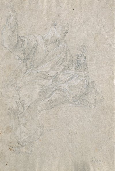 Study for the Apostle Peter by Giovanni Odazzi